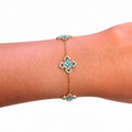 Bracelet "Trefla" Turquoise