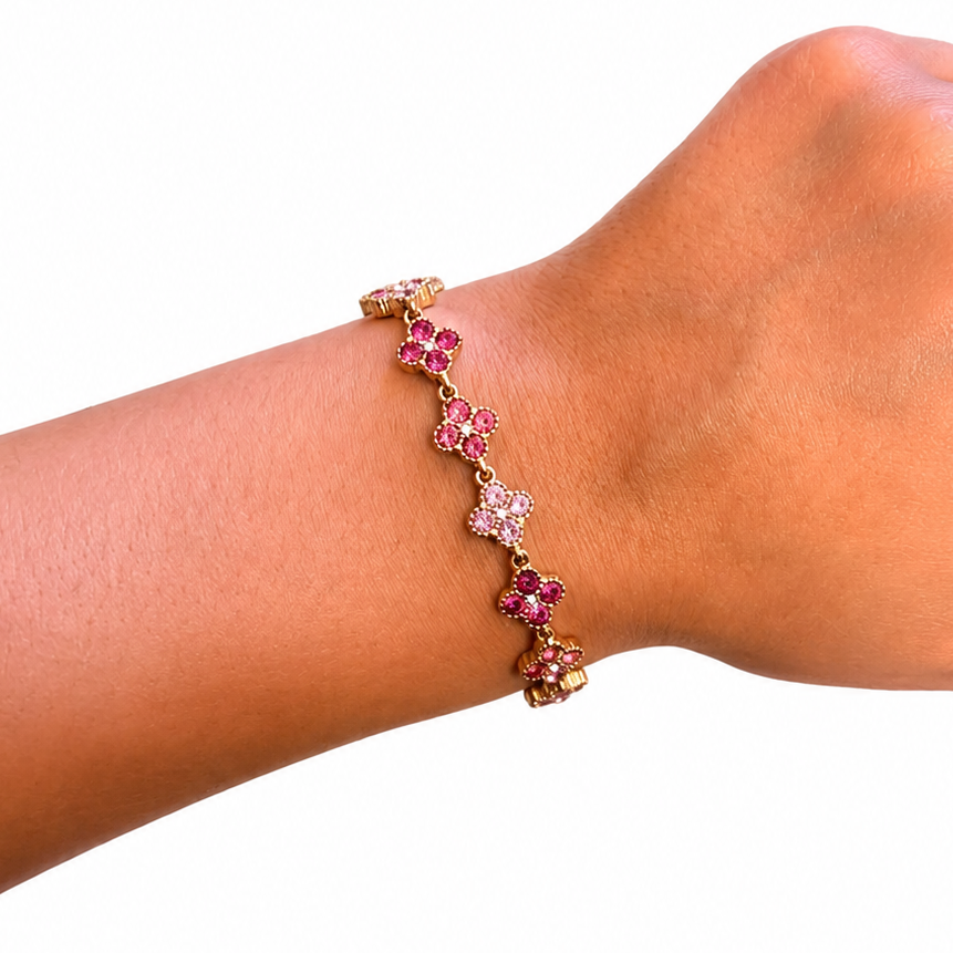 Bracelet "Swan" Rose