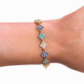 Bracelet "Swan" Bleu