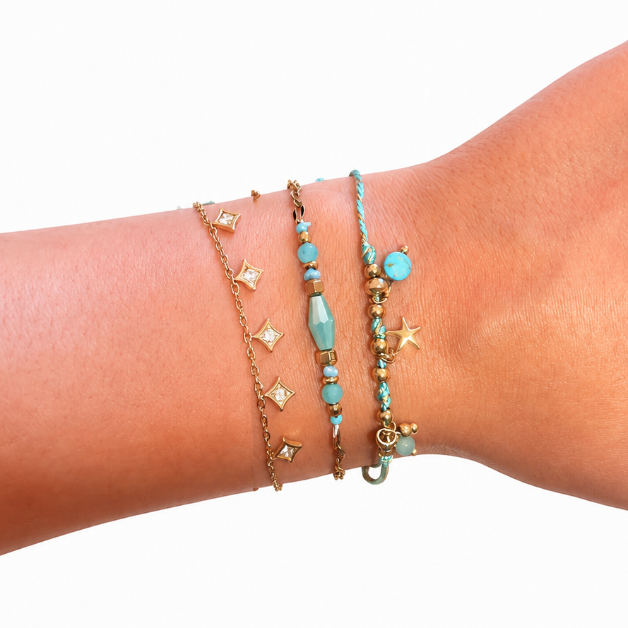 Combo "Layane" Turquoise