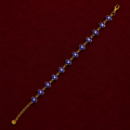 Bracelet “Swan” ( Bleu roi )