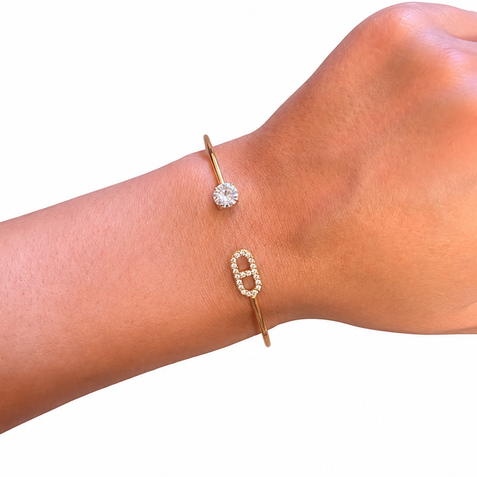 Bracelet "CD Gold"